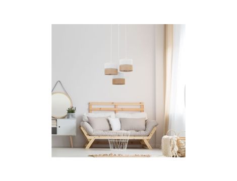 Nowoczesny kinkiet ENCELADUS złoty, z szklanym przezroczystym kloszem, LED 5W 3000K - W0428-01D-L4AC Zuma Line