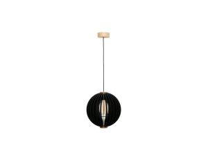 Lampa wisząca ORB kolor brązowy/czarny, przezroczysty metal/szkło, E27 IP20 7510144 Zuma Line