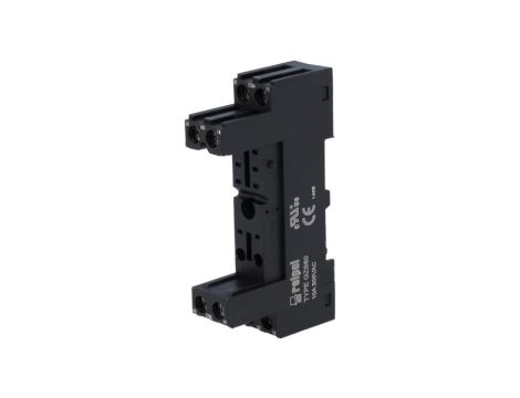 GZ80 Podstawka PIN: 8 12A 300VAC na panel,na szynę DIN -40...70C