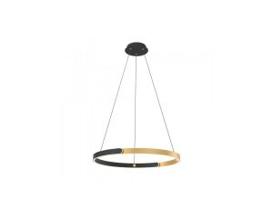 Lampa wisząca LINOS kolor czarny/złoty metal/aluminium, tworzywo sztuczne, LED 3500 Lm 3000K IP20 MD4417-1M-3BGD Zuma Line