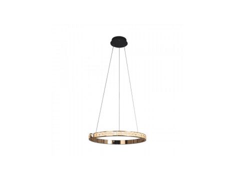 Lampa wisząca MURIEL kolor francuskie złoto/czarny metal/szkło, LED 7100 Lm 3000K IP20 MD4996-1-3GBD Zuma Line