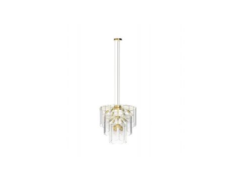 Lampa wisząca w stylu glamour NIRA złota, do salonu nad stół - MD3523-14L-EGN Zuma Line