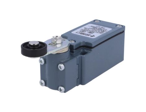 FM531 Wyłącznik krańcowy dźwignia R 35mm, rolka z tworzywa Ø18mm