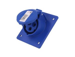 Złącze zasilające AC, gniazdo żeńskie, 16A/230VAC 413-6F8