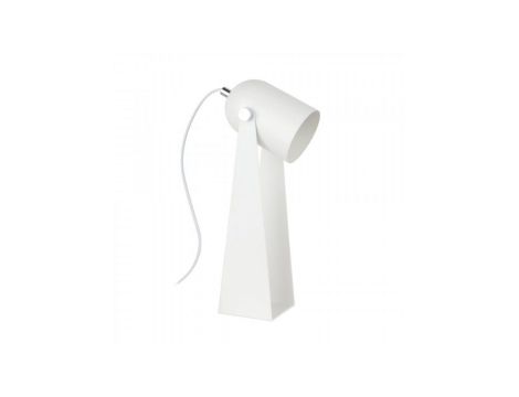Lampa biurkowa ARIES kolor biały mat/silver metal, E27 IP20 A2056-MWH Zuma Line
