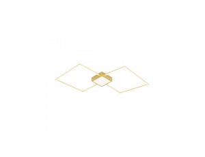 Lampa sufitowa HEX kolor złoty metal/akryl, plASTIk, LED 2000 Lm 3000K IP20 RLX96474-1B Zuma Line