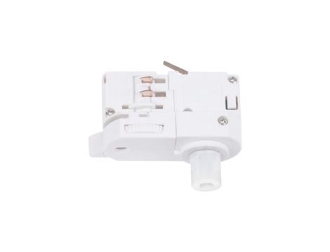 Adapter do szyn 3 fazowych kolor biały metal/tworzywo sztuczne 8080 Zuma Line