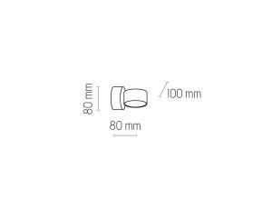Lampka stołowa króliczek biały KDR-6301-WH Zuma Line