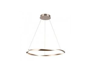 Lampa wisząca GIRONA kolor piaskowy/niklowy metal/aluminium, tworzywo sztuczne, LED 4200 Lm 3000K IP20 MD9190-1M-3NT Zuma Line