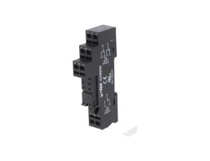 Podstawka PIN: 8 10A 300VAC na szynę DIN zaciski sprężynowe GZMB80