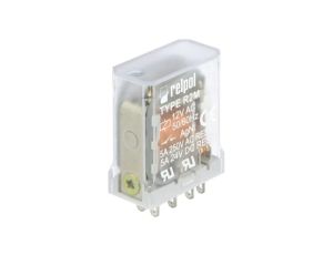 R2M-12VAC Przekaźnik: elektromagnetyczny DPDT Ucewki: 12VAC 5A/250VAC