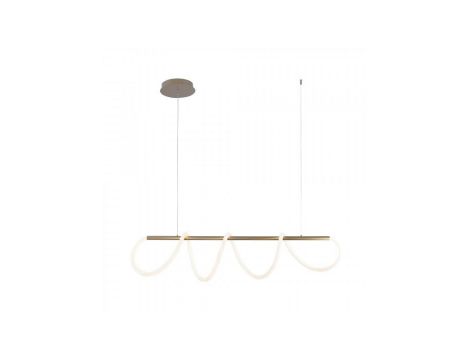 Lampa wisząca BALBO kolor złoty aluminium/metal, LED 3500 Lm barwa regulowana IP20 20006PM-GD Zuma Line