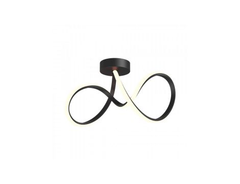 Lampa sufitowa CLINT kolor czarny metal/aluminium, tworzywo, LED 3000 Lm 3000K IP20 MX6347-1-3BT Zuma Line