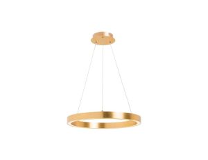 Lampa wisząca CARLO kolor złoty metal/tworzywo sztuczne, akryl, LED 4000 Lm 4000K IP20 PL200910-600-GD Zuma Line