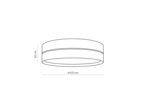 Poziomy kinkiet PARKS kolor Satynowy, zintegrowany LED 10W 3000K IP44 nad lustro - W200526201 Zuma Line