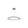 Geometryczna lampa wisząca duża GETAFE kolor Czarny, zintegrowane źródło LED 57W 3000K - MD3888-1L-3BCT Zuma Line