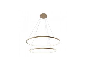 Lampa wisząca BRENO kolor złoty aluminium/metal, LED 3200 Lm barwa regulowana IP20 2023200-GD Zuma Line