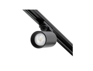 Reflektor Szynowy GU10 Czarny SAGI Lampa do Szynoprzewodów Jednofazowych