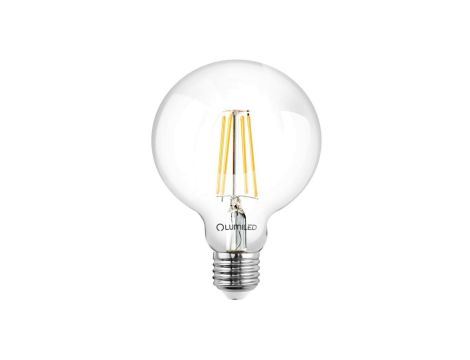 Żarówka LED E27 G125 7W 806lm 4000K filament Globe