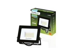 Naświetlacz LED ZUNA2 30W 2700lm 6500K IP65 Czarny LUMILED