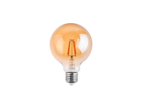 Żarówka LED E27 G125 7W 806lm 2000K filament Globe Amber