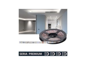 Taśma Premium 12V 60led 6500K SMD2835 Ra90 (100)