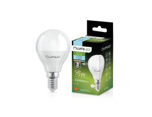 Żarówka LED E14 P40 10W = 75W 1055lm 6500K Zimna 180 LUMILED
