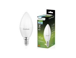 Żarówka LED ŚWIECA B35 E14 10W = 75W 1055lm 6500K Zimna 180 LUMILED