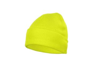 Czapka Robocza Ochronna Zimowa Dziana Żółta Unisex