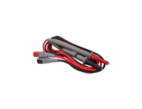 Kable silikonowe przewody pomiarowe do miernika (wtyk kątowy) 2x 1m czarny + czerwony UNI-T L23A