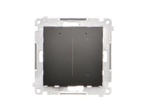 Ściemniacz do żarówek LED-owych Wi-Fi 2-200 W, 230V SIMON 54 GO czarny Kontakt Simon DESL1W.01/49