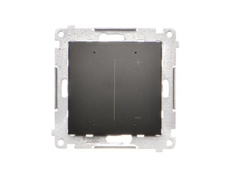 Ściemniacz do żarówek LED-owych Wi-Fi 2-200 W, 230V SIMON 54 GO czarny Kontakt Simon DESL1W.01/49