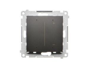 Ściemniacz do taśm LED-owych Wi-Fi, 12-24 V, 120W SIMON 54 GO czarny Kontakt Simon DESW1W.01/49