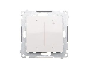 Ściemniacz do taśm LED-owych Wi-Fi, 12-24 V, 120W SIMON 54 GO biały Kontakt Simon DESW1W.01/11