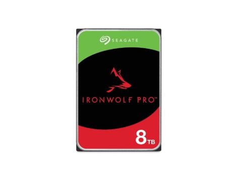 Dysk HDD Seagate IronWolf Pro (8 TB 256MB 3.5iquot SATA)