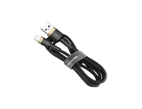 BASEUS KABEL USB/LIGHTNING CAFULE 2.4A 1M ZŁOTO-CZ