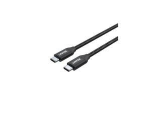 UNITEK KABEL USB-C - USB-C, PD 100W, C14059BK