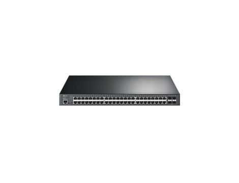 Switch JetStream, 48x RJ45 1000Mb/s PoE+, 4x SFP, L2+, Zarządzalny TP-Link TL-SG3452P