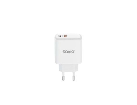 SAVIO ŁADOWARKA SIECIOWA 30W QUICK CHARGE, POWER DELIVERY 3.0 LA-06