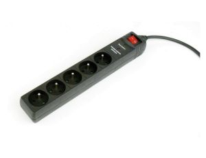 Listwa zasilająca ENERGENIE SPF5-C-10 (5 x UTE 3m kolor czarny)