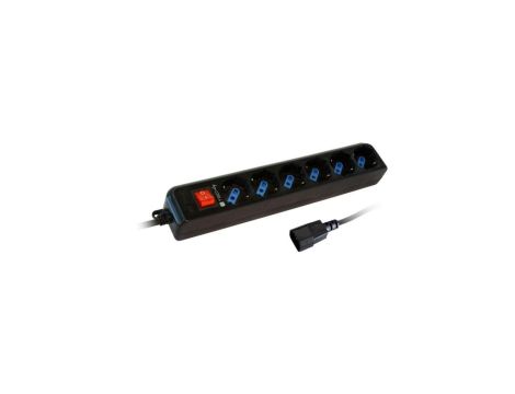 TECHLY LISTWA ZASILAJĄCA Z KABLEM DO UPS - 6 GNIAZ