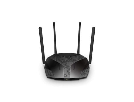 Router WiFi AX3000 Dual Band, 4x RJ45 1000Mb/s Mercusys MR80X