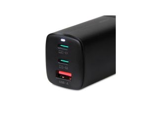 ŁADOWARKA SIECIOWA I-BOX C-65 GAN PD65W KABEL, CZARNA