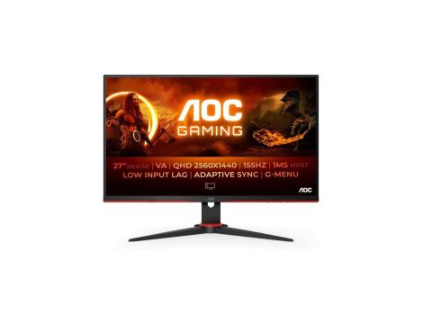 MONITOR AOC LED 27iquot Q27G2E/BK 155Hz