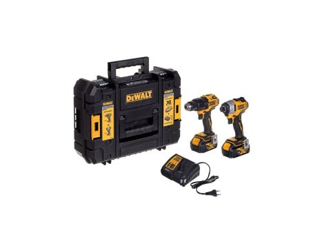 Zestaw combo xr dcd709 + dcf809 18v 2*4.0ah