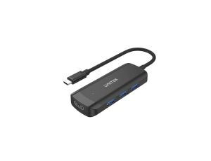 UNITEK HUB AKTYWNY USB-C 3X USB-A 3.1, HDMI 4K30HZ
