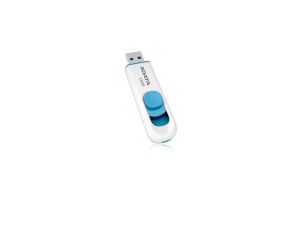 ADATA FLASHDRIVE C008 64GB USB 2.0 WHITEiampBLUE