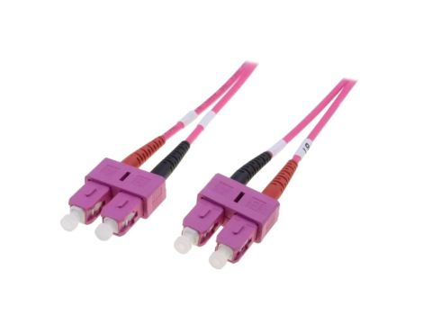 DK-2522-03-4 Patch cord światłowodowy OM4 SC/PC,z obu stron 3m LSZH