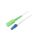 SCA-LCU/OS2-100WH Patch cord światłowodowy OS2 LC/UPC,SC/APC 10m LSZH biały