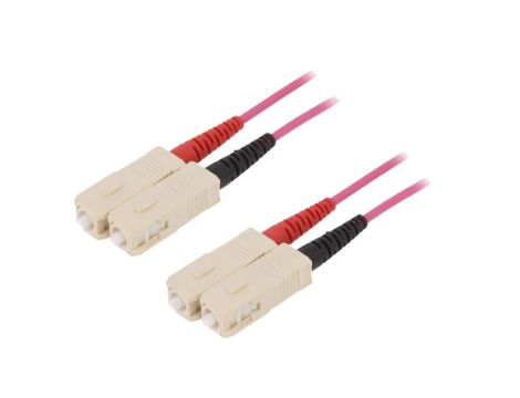 Patch cord światłowodowy OM4 SC/UPC,z obu stron 2m LSZH 29011402